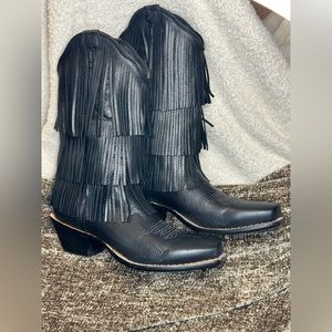 Twisted X Fringe Boots
